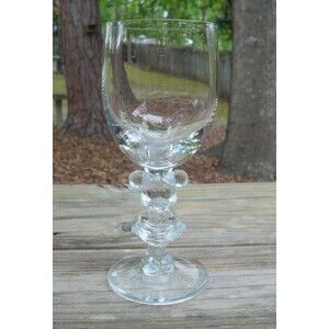 Walt Disney Minnie Mouse Figural Wine Glass 6 1/4"